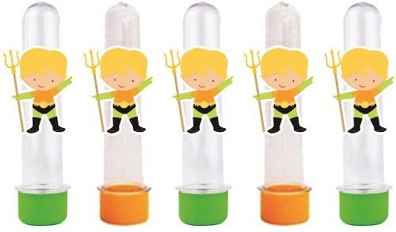 Kit Festa Aquaman Baby 103 Peças - Produto artesanal Imagem de Kit Festa Aquaman Baby 103 Peças