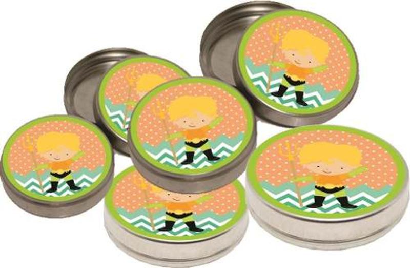 Kit Festa Aquaman Baby 103 Peças - Produto artesanal Imagem de Kit Festa Aquaman Baby 103 Peças