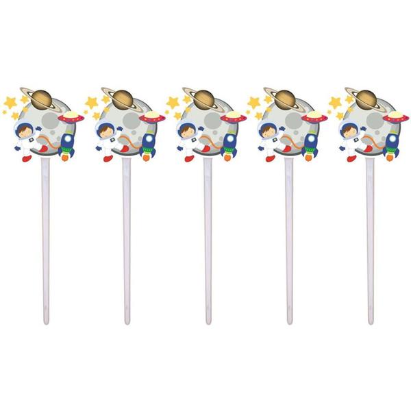 Kit festa Astronauta 106 peças (10 pessoas) - Produto artesanal Imagem de Kit festa Astronauta 106 peças (10 pessoas)