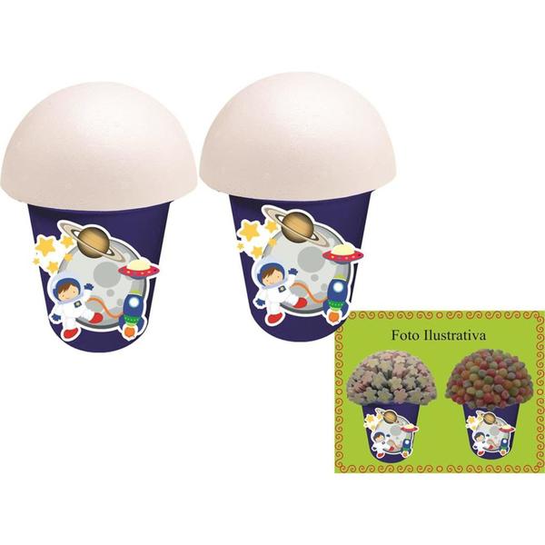 Kit festa Astronauta 106 peças (10 pessoas) - Produto artesanal Imagem de Kit festa Astronauta 106 peças (10 pessoas)