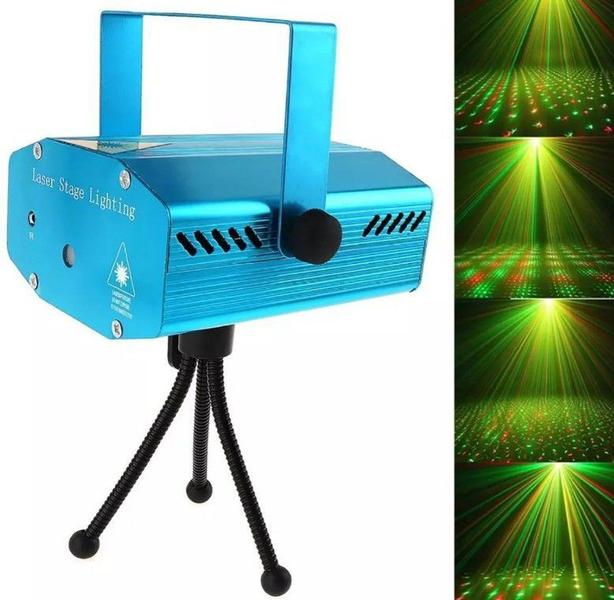 Imagem de Kit festa Bola maluca + Mini strobo laser balada iluminação