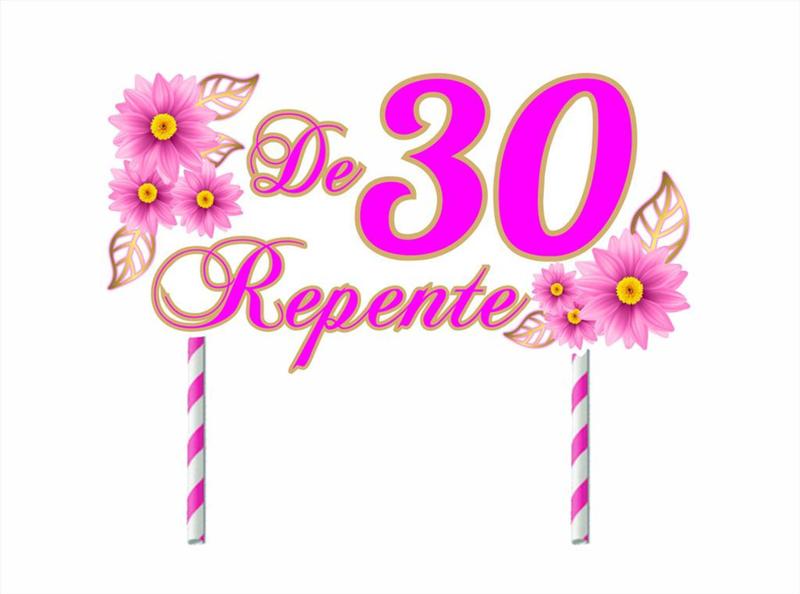 Kit Festa De Repente 30 - 61 peças (20 pessoas) cone milk - Produto artesanal Imagem de Kit Festa De Repente 30 - 61 peças (20 pessoas) cone milk