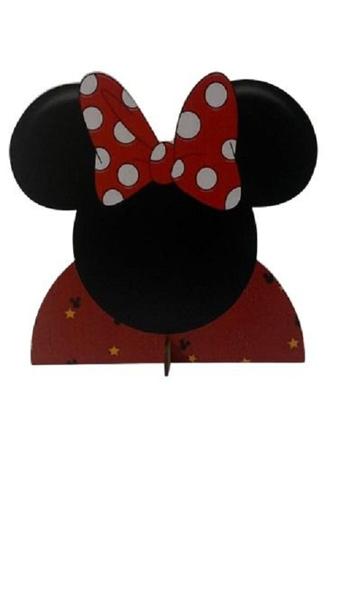 Imagem de Kit Festa Display Mickey e Minnie, 10 Mesa ,2 De Chão Para Decoração em Mdf.