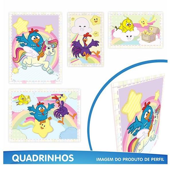 Imagem de Kit Festa Fácil Aniversário Galinha Pintadinha Arco-íris