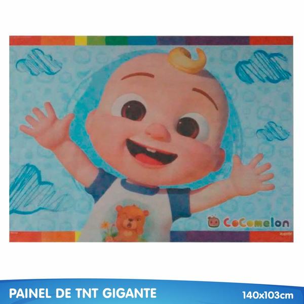 Kit Festa Fácil Cocomelon 39 Pçs decoração e lembrancinha - Piffer Imagem de Kit Festa Fácil Cocomelon 39 Pçs decoração e lembrancinha