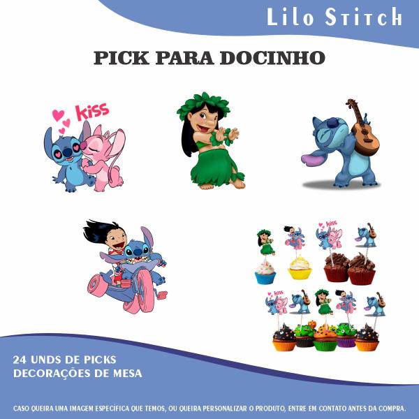 Imagem de Kit Festa Fácil Decoração Prática -Lilo Stitch - 64 peças