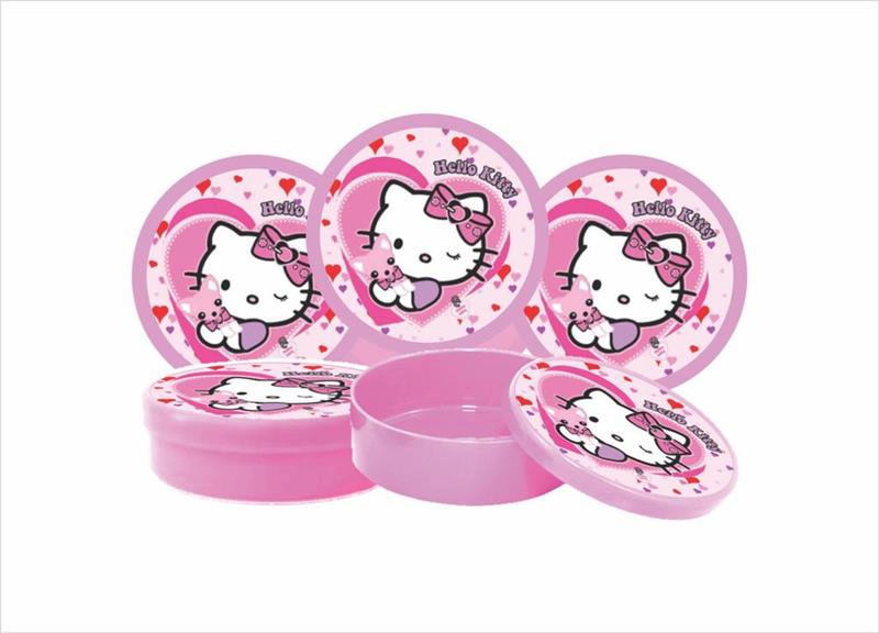 Imagem de Kit Festa Hello Kitty rosa 311 peças (30 pessoas)