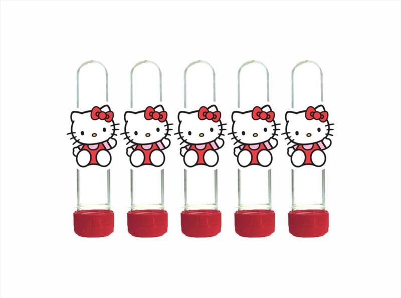 Imagem de Kit Festa Hello Kitty vermelho 40 peças (10 pessoas)