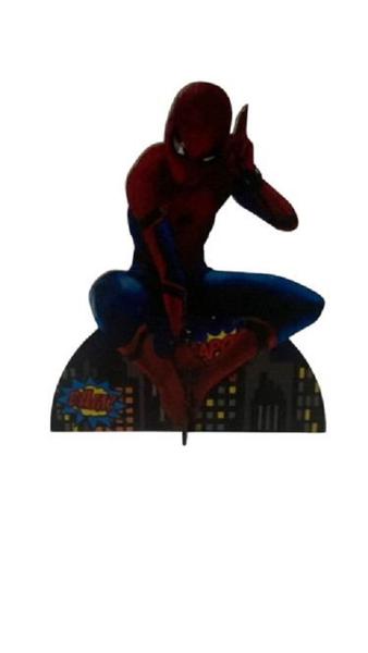 Imagem de Kit Festa Homem Aranha, 10 Display de Mesa Para Decoração em Mdf.