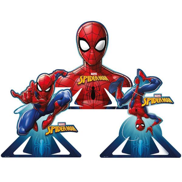 Imagem de Kit festa Homem Aranha decoração n3 Balão +Painel +Display