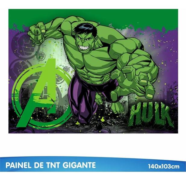 Imagem de Kit festa Hulk 51 itens Decoração aniversário completa