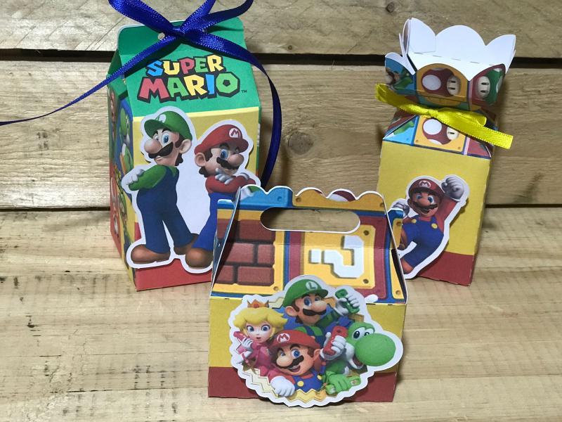 Imagem de Kit Festa Infantil Super Lembrancinhas Bros Mario