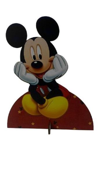 Imagem de Kit Festa Mickey e Minnie 10 Display de Mesa Para Decoração em Mdf.