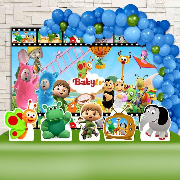 Kit Festa Ouro Baby Tv - IMPAKTO VISUAL Imagem de Kit Festa Ouro Baby Tv - IMPAKTO VISUAL