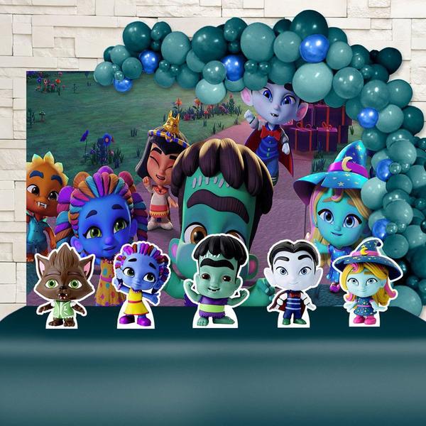 Imagem de Kit Festa Ouro Super Monsters - IMPAKTO VISUAL