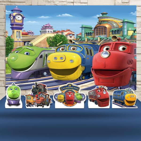 Imagem de Kit Festa Rubi Chuggington - IMPAKTO VISUAL