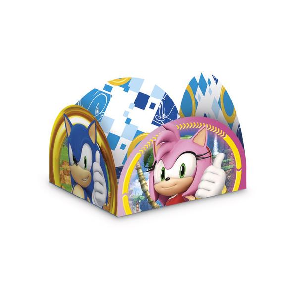 Kit festa Sonic Decoração Aniversário 12 Copos +50 Forminhas - Regina festa Imagem de Kit festa Sonic Decoração Aniversário 12 Copos +50 Forminhas