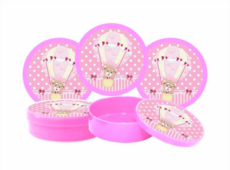 Kit Festa Ursinha Baloeira 255 peças (30 pessoas) - Produto artesanal Imagem de Kit Festa Ursinha Baloeira 255 peças (30 pessoas)