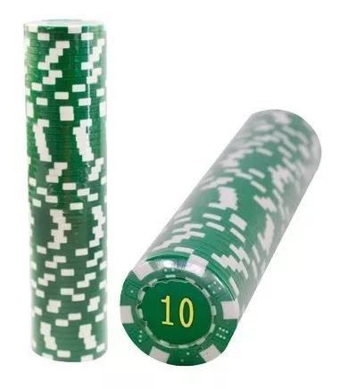 Imagem de Kit Ficha De Poker Com 50 Fichas Numeradas - 40MM ABS