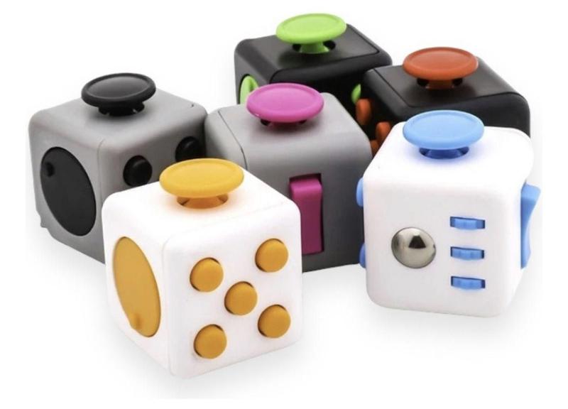 Imagem de Kit Fidget Cube Controle Video Game Pad Brinquedo Anti Stress