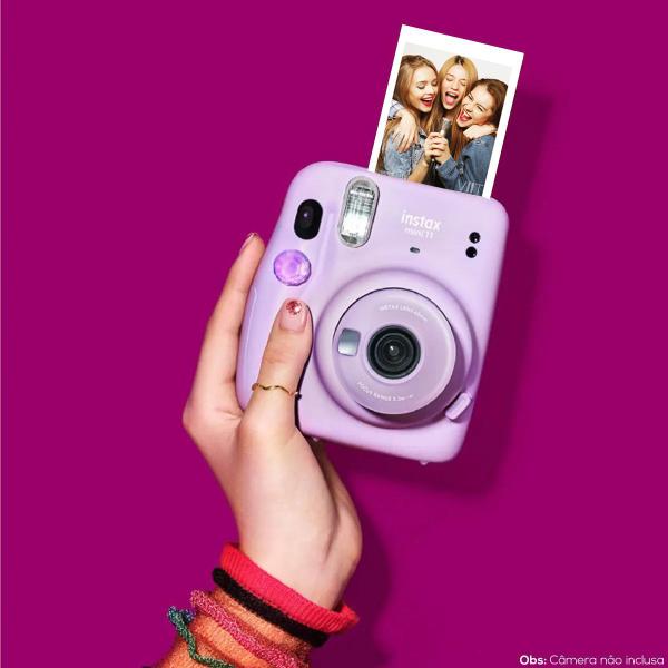 Kit Filme Instax Mini 100 Fotos Papel Fotográfico Polaroid Fujifilm 54x86mm p/ Câmera Instantânea Mini 7 8 9 11 Link Imagem de Kit Filme Instax Mini 100 Fotos Papel Fotográfico Polaroid Fujifilm 54x86mm p/ Câmera Instantânea Mini 7 8 9 11 Link
