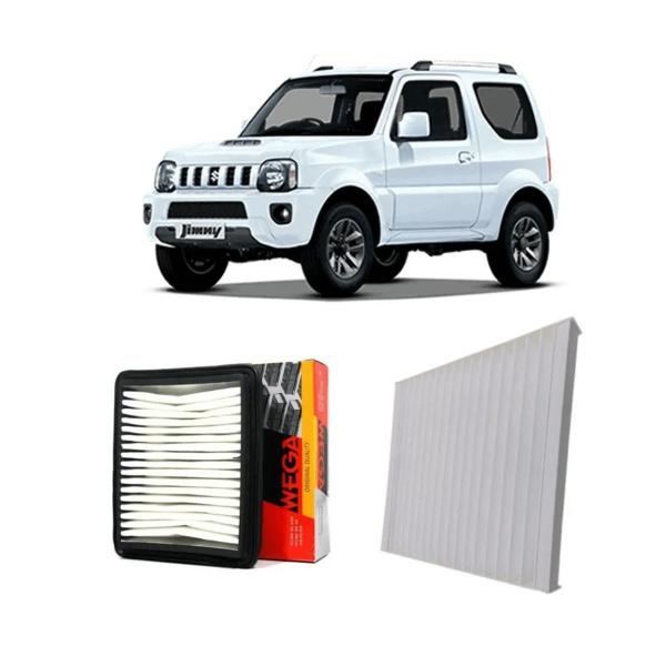 Imagem de Kit Filtro Ar Motor + Ar Condicionado Jimny