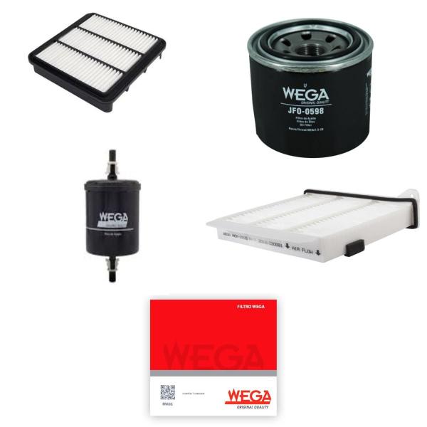 Imagem de Kit Filtro Troca Óleo L200 TRITON  2013 A 2019 WKU540 Wega