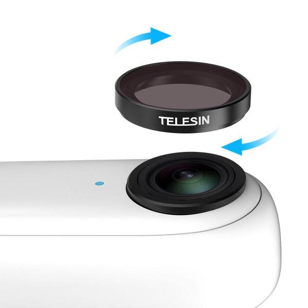 Imagem de Kit Filtros Nd8/16/32 + Cpl Insta360 Go 3 E Go 2 - Telesin