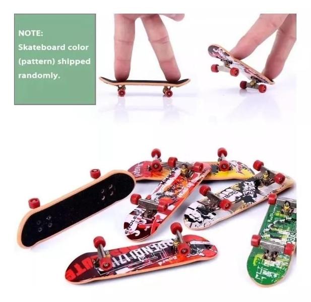 Imagem de Kit Fingerboard Skate de Dedo Radical Com Rampa ou Escada