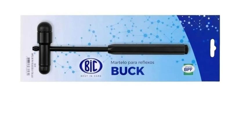 Imagem de Kit Fisioterapia Goniômetro Grande E Pequeno + Fita Metrica + Martelo Buck