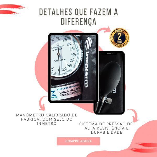 Imagem de Kit Fisioterapia Necessaire Estampada Goniometro Martelo Buck Fita Imc 