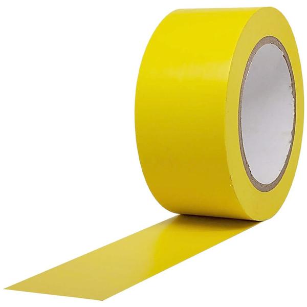 Imagem de Kit Fita Adesiva de Demarcação de Solo 4,8cm x 30m Amarelo 10.65.504.301 2 Unidades - VONDER