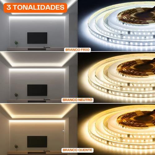 Imagem de Kit Fita De Led Sequencial 10m + Controle Remoto + Fonte