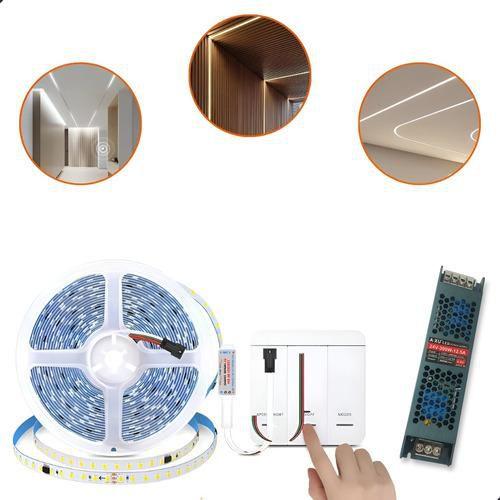 Imagem de Kit Fita De Led Sequencial 10m + Controle Remoto + Fonte