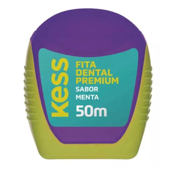 Imagem de Kit Fita fio dental Kess Menta 50m 10 un 2008