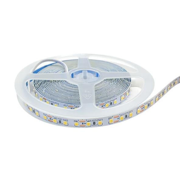 Imagem de KIT Fita LED 3528 120 LEDs 5 Metros Sequencial 24V Branco Frio 6500K + Fonte 5A