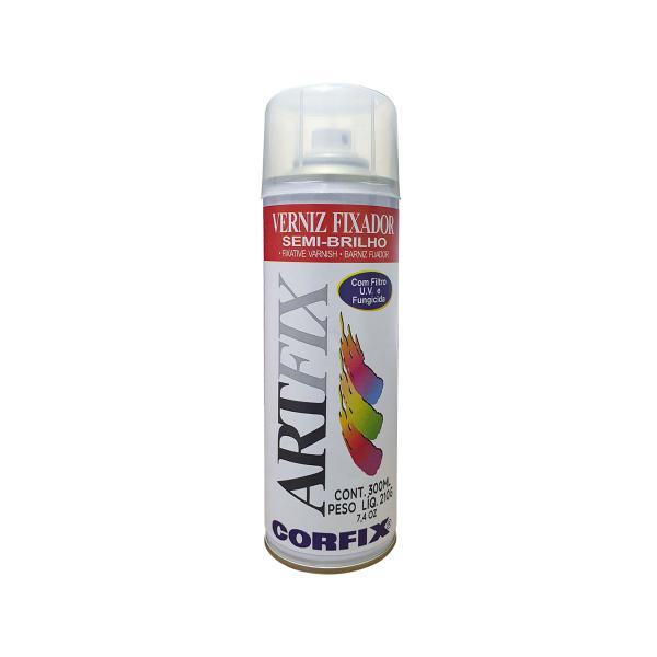 Imagem de Kit Fixador Fosco Semi-brilho e Brilhante 300ml Corfix