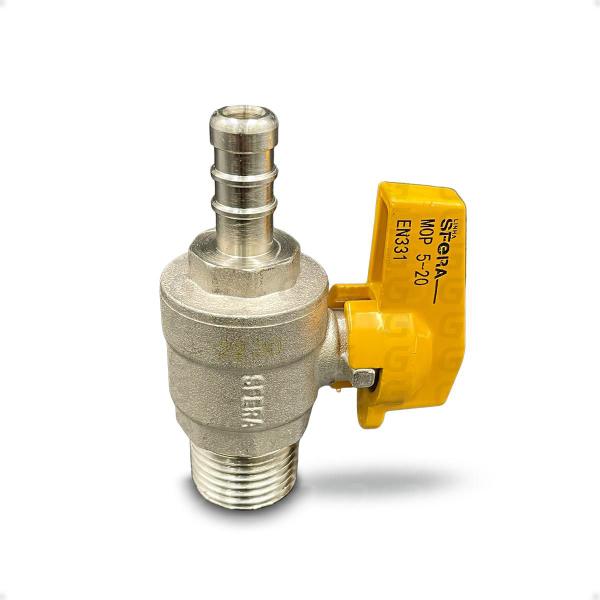 Kit flexivel nitrilico 0,80 mts+valv.+2 abraçadeiras Imagem de Kit flexivel nitrilico 0,80 mts+valv.+2 abraçadeiras