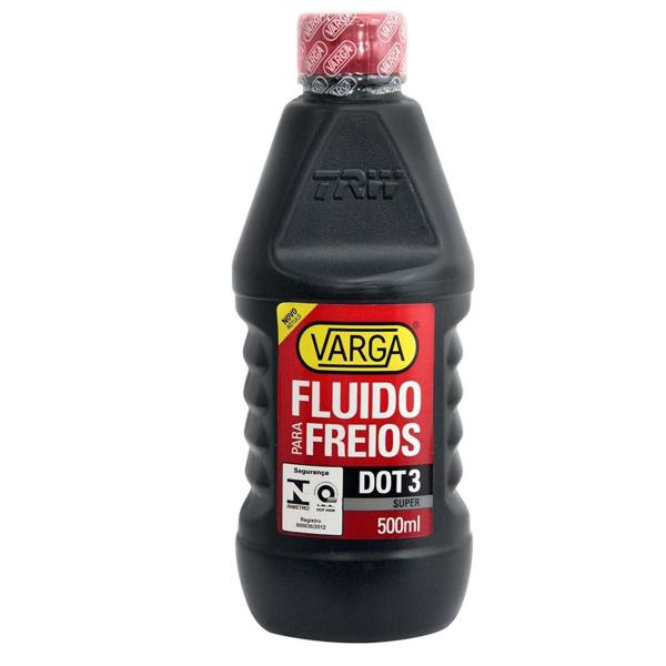 Imagem de Kit Fluido Para Freio DOT3 Varga 500ML 5 Unidades