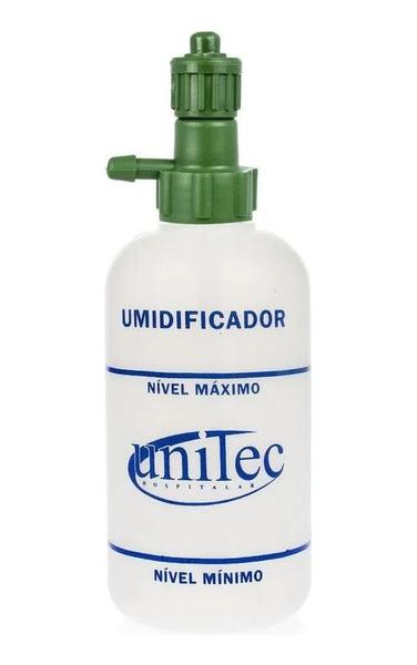 Imagem de Kit Fluxometro Oxigenio + Umidificador Unitec Anvisa/inmetro