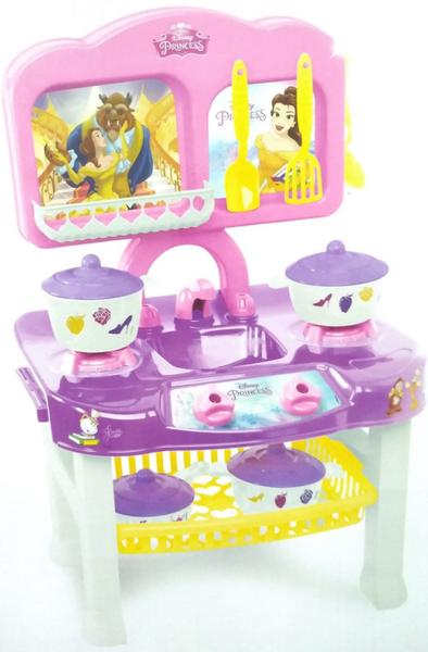 kit fogão+pia princesas disney 12pç - Mielle Imagem de kit fogão+pia princesas disney 12pç