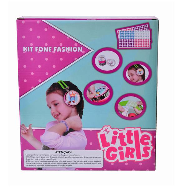 Imagem de Kit Fone Fashion - My Little Girls - ST Import