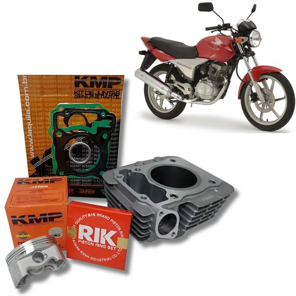 Imagem de Kit Força Motor Kmp Premium Cg Titan Mix Fan 150 Para 190cc