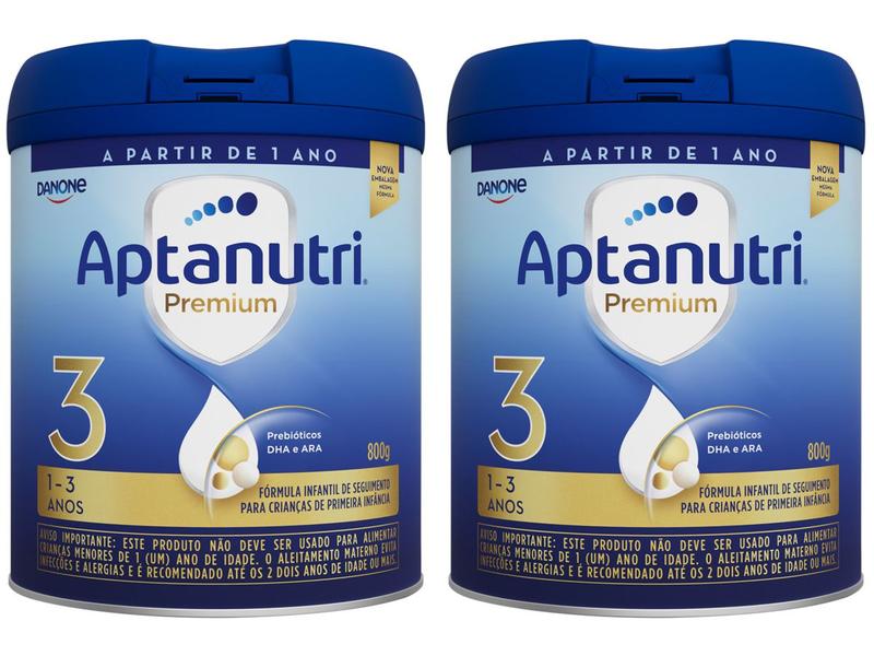 Kit Fórmula Infantil Aptanutri Original Premium+ 3