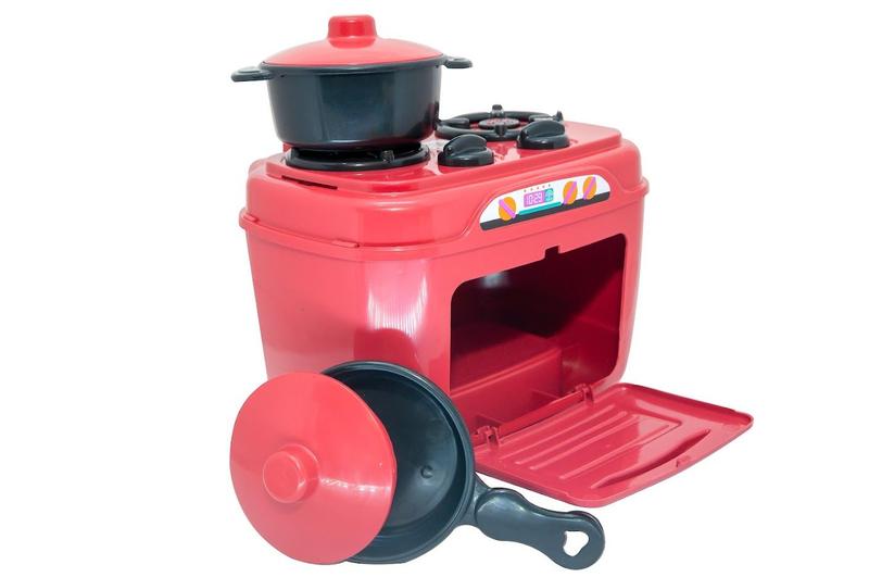 Imagem de Kit Forno de Brinquedo Menino Forninho Cozinha Infantil