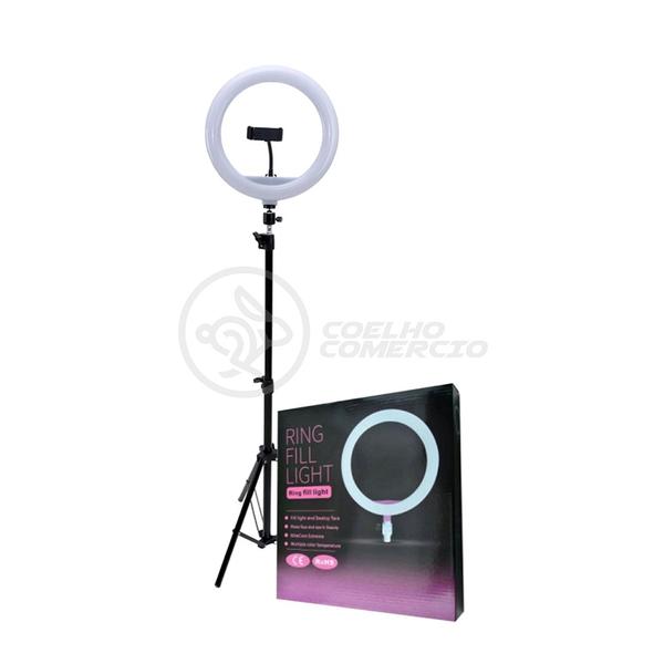 Imagem de Kit Fotografia Profissional - Ring Light 12" + Tripé de 1,5M + Controle Disparador de Fotos