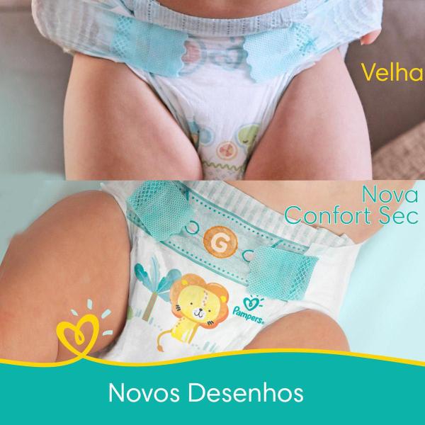 Imagem de KIt Fralda Pampers Confort Sec Tamanho G com 152 Unidades