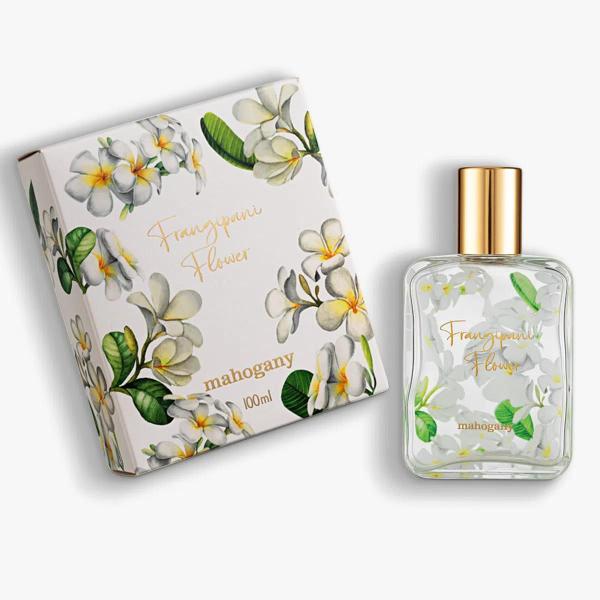 Imagem de Kit Frangipani Flower Mahogany Fragrância 100ml + Hidratante 300ml