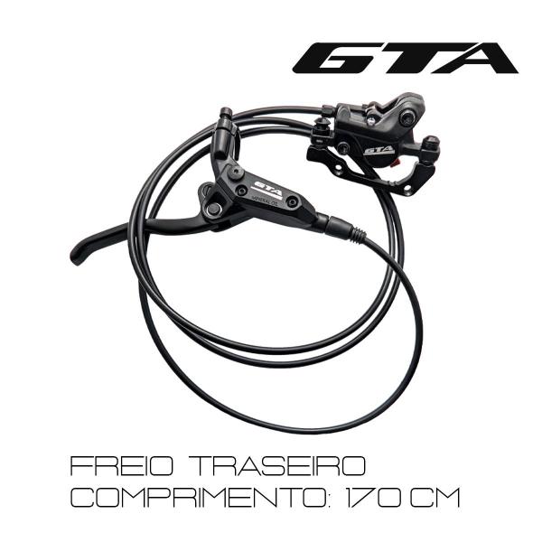 Imagem de Kit Freio Gta Hidráulico 3 Geração Completo Com Discos e Parafusos Mtb