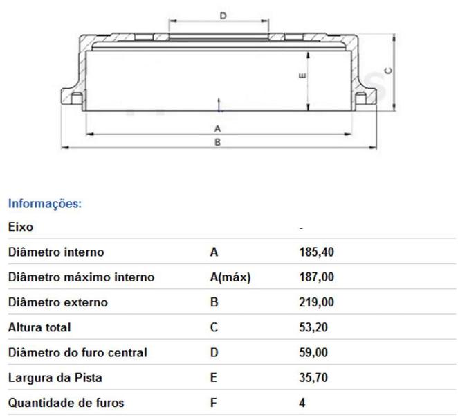 Imagem de Kit Freio Traseiro Tambor Sapata Cilindro Uno Mille 85 A 08